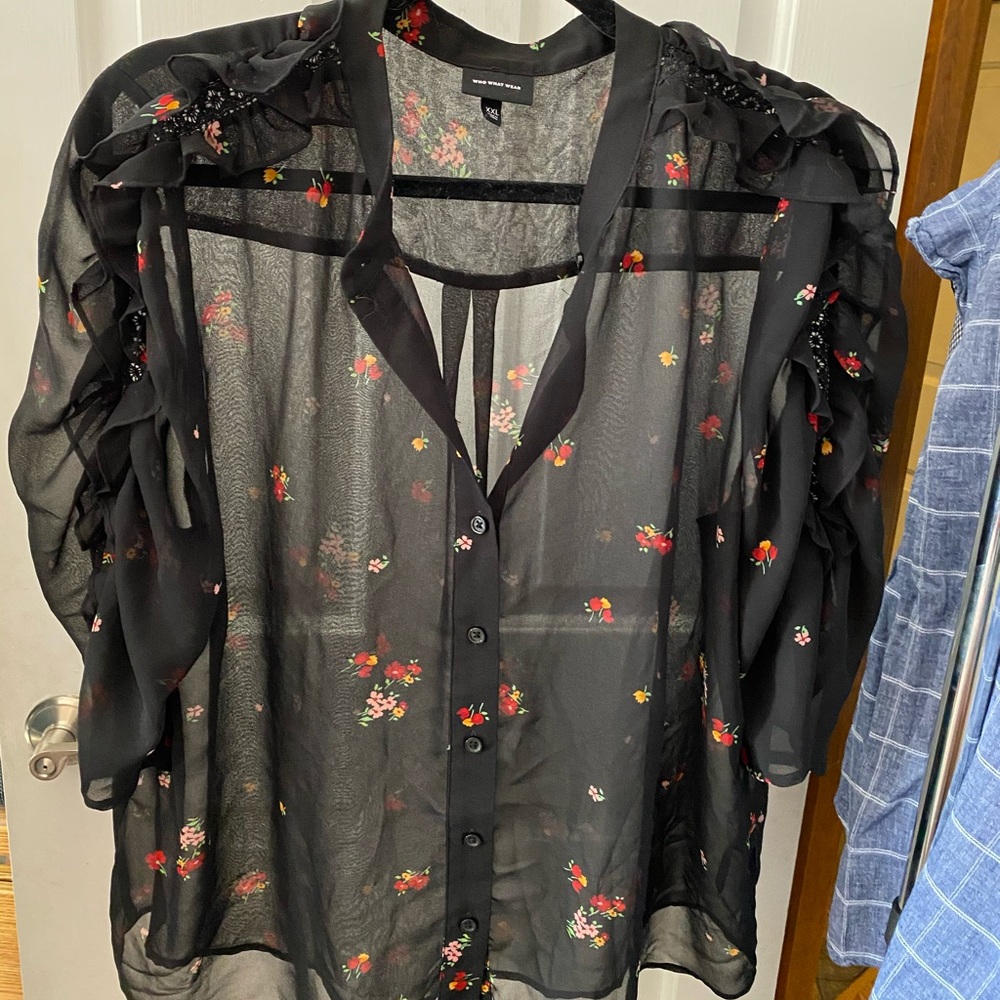 Sheer top